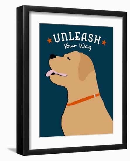 Unleash Your Wag-Ginger Oliphant-Framed Art Print