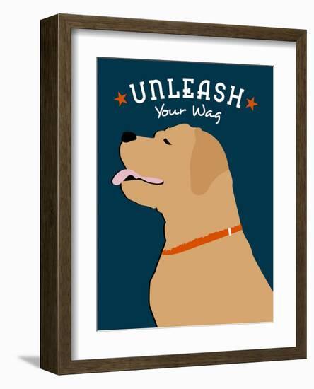 Unleash Your Wag-Ginger Oliphant-Framed Art Print