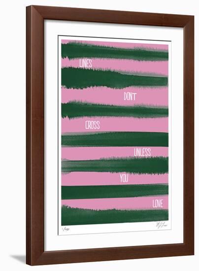 Unless You Love-Mj Lew-Framed Giclee Print