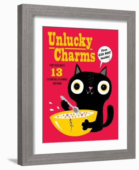 Unlucky Charms-Michael Buxton-Framed Art Print