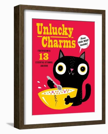 Unlucky Charms-Michael Buxton-Framed Art Print