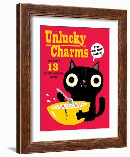 Unlucky Charms-Michael Buxton-Framed Art Print