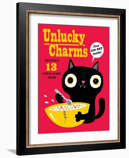 Unlucky Charms-Michael Buxton-Framed Art Print