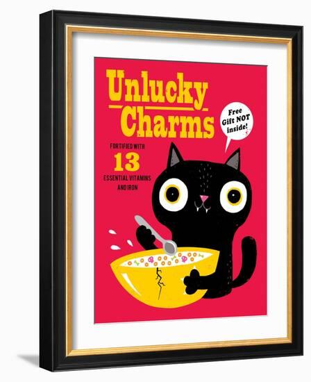 Unlucky Charms-Michael Buxton-Framed Art Print