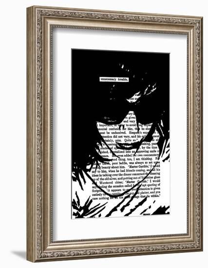 Unnecessary Trouble-John Clark-Framed Art Print