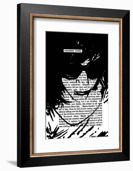 Unnecessary Trouble-John Clark-Framed Art Print