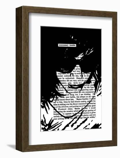 Unnecessary Trouble-John Clark-Framed Art Print