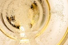 Many Tiny Bubbles in a Champagne Glass-unpict-Mounted Photographic Print