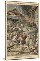 Unrest in Seoul, Korea, Illustration from 'Le Petit Journal', Supplement Illustre, 4th August 1907-French School-Mounted Giclee Print