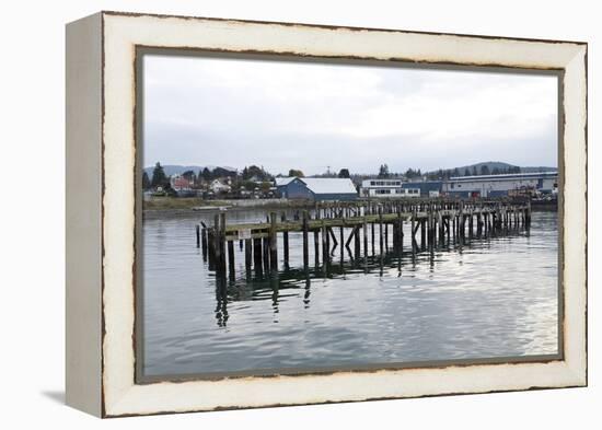 Unsafe Dock-Dana Styber-Framed Premier Image Canvas