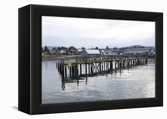 Unsafe Dock-Dana Styber-Framed Premier Image Canvas