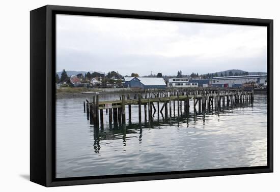 Unsafe Dock-Dana Styber-Framed Premier Image Canvas