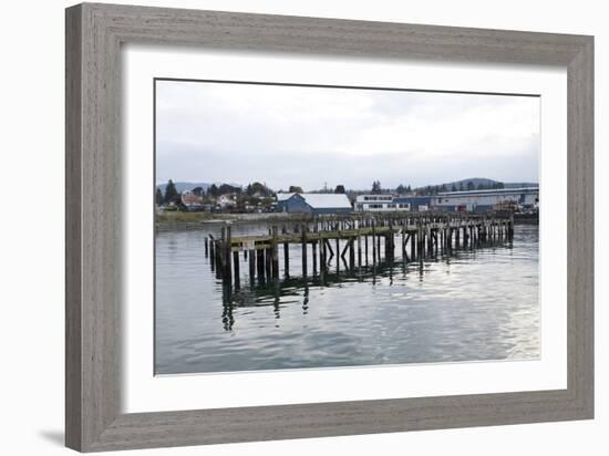 Unsafe Dock-Dana Styber-Framed Photographic Print