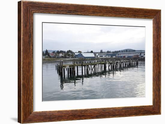 Unsafe Dock-Dana Styber-Framed Photographic Print