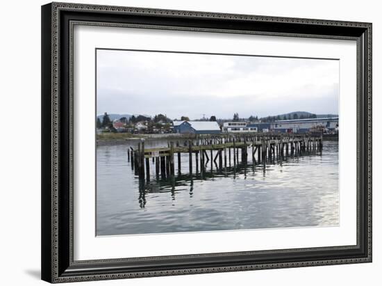 Unsafe Dock-Dana Styber-Framed Photographic Print