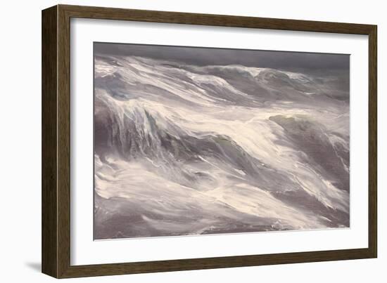 Unsettled Seas-Sheila Finch-Framed Art Print