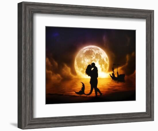 Unspoken-Julie Fain-Framed Art Print