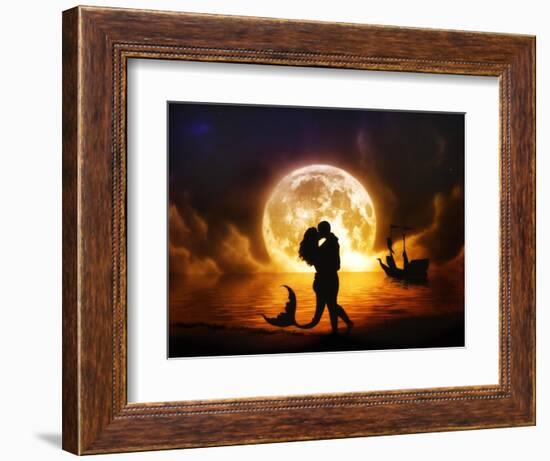 Unspoken-Julie Fain-Framed Art Print