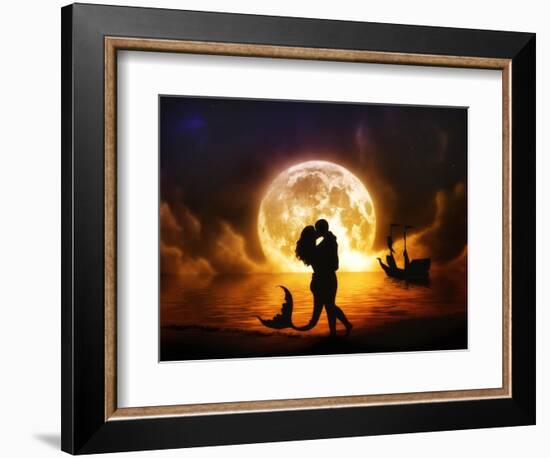 Unspoken-Julie Fain-Framed Art Print