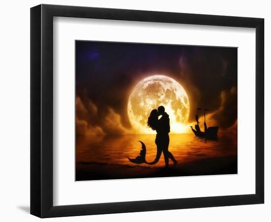 Unspoken-Julie Fain-Framed Art Print