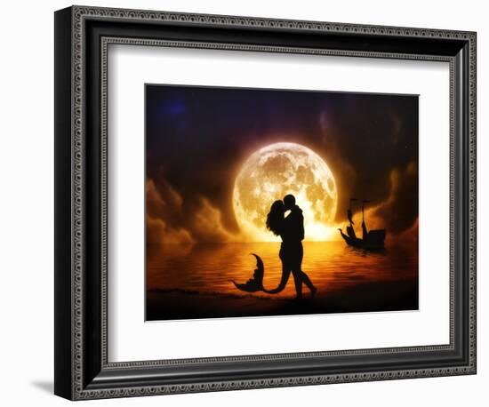 Unspoken-Julie Fain-Framed Art Print