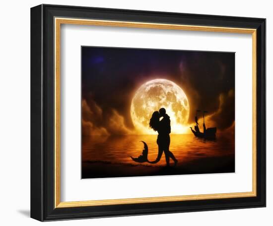 Unspoken-Julie Fain-Framed Art Print