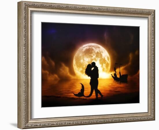 Unspoken-Julie Fain-Framed Art Print