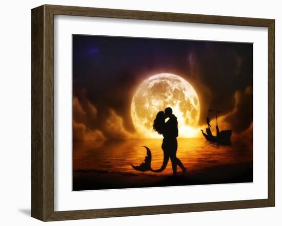 Unspoken-Julie Fain-Framed Art Print