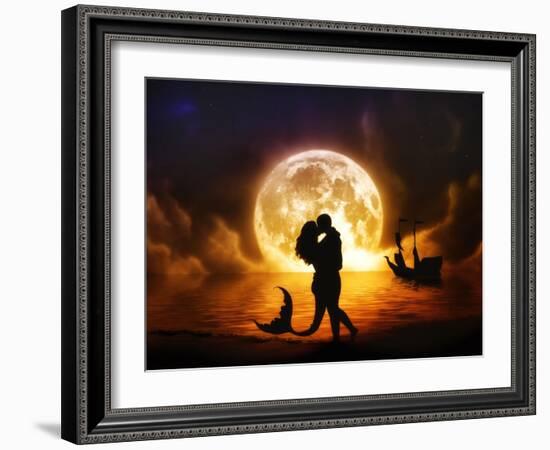 Unspoken-Julie Fain-Framed Art Print