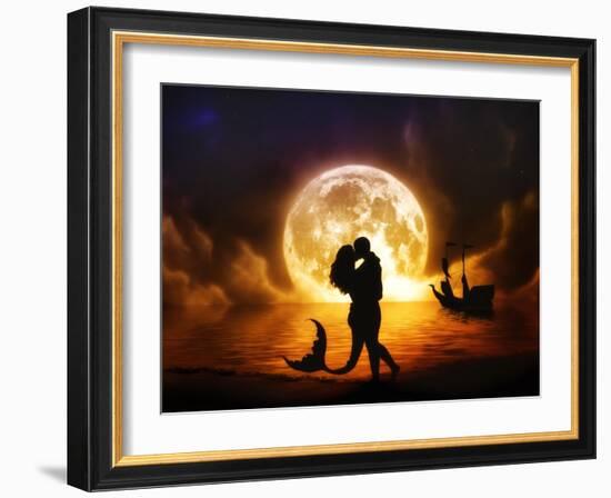 Unspoken-Julie Fain-Framed Art Print