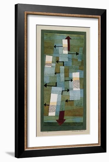 Unstable Equilibrium-Paul Klee-Framed Giclee Print