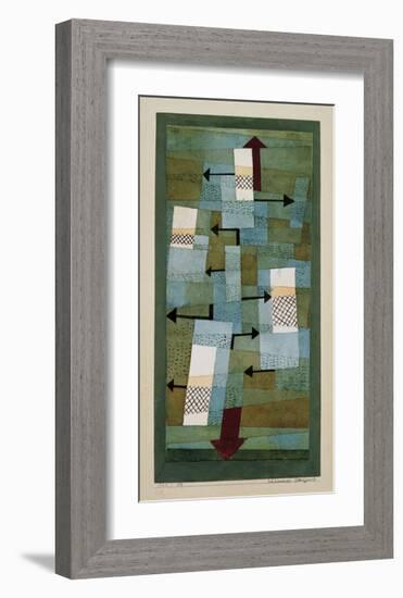 Unstable Equilibrium-Paul Klee-Framed Giclee Print