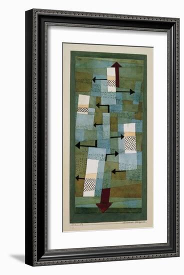Unstable Equilibrium-Paul Klee-Framed Giclee Print