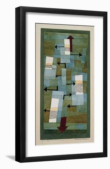 Unstable Equilibrium-Paul Klee-Framed Giclee Print