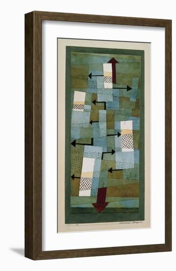 Unstable Equilibrium-Paul Klee-Framed Giclee Print