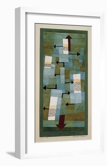 Unstable Equilibrium-Paul Klee-Framed Giclee Print