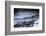 Unstad Beach Under Snow-Philippe Sainte-Laudy-Framed Photographic Print