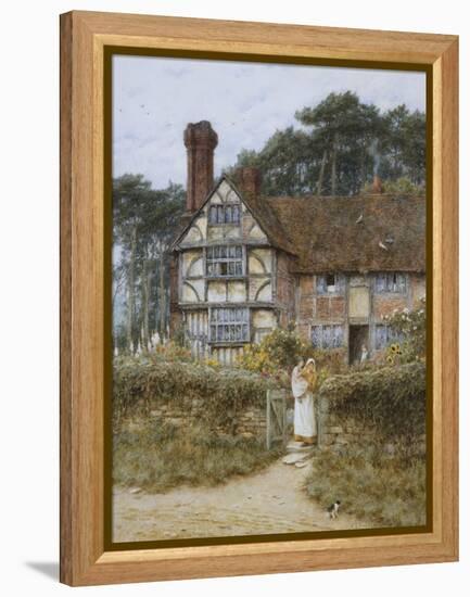 Unstead Farm, Godalming-Helen Allingham-Framed Premier Image Canvas