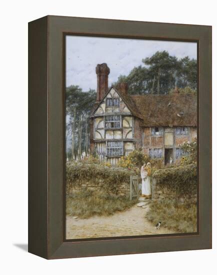 Unstead Farm, Godalming-Helen Allingham-Framed Premier Image Canvas