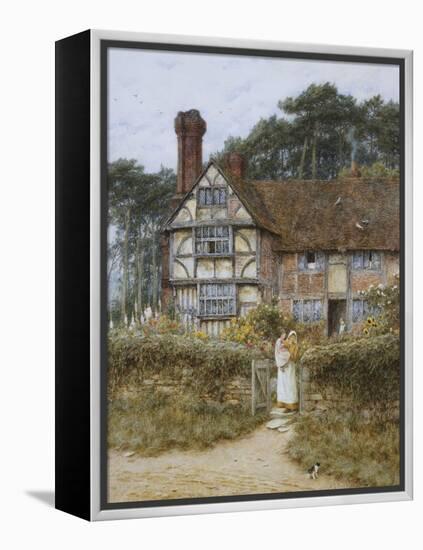 Unstead Farm, Godalming-Helen Allingham-Framed Premier Image Canvas