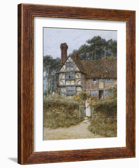 Unstead Farm, Godalming-Helen Allingham-Framed Giclee Print