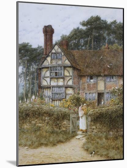 Unstead Farm, Godalming-Helen Allingham-Mounted Giclee Print