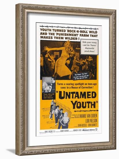 Untamed Youth, 1957-null-Framed Premium Giclee Print