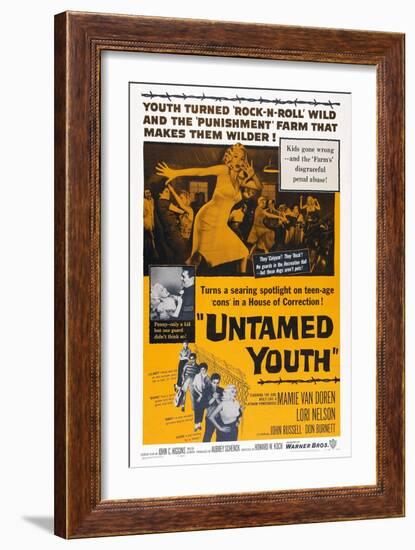 Untamed Youth, 1957-null-Framed Art Print