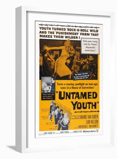 Untamed Youth, 1957-null-Framed Art Print