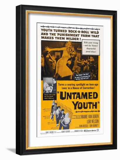 Untamed Youth, 1957-null-Framed Art Print