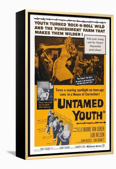 Untamed Youth, 1957-null-Framed Stretched Canvas