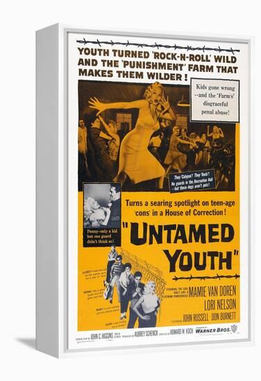 Untamed Youth, 1957-null-Framed Stretched Canvas