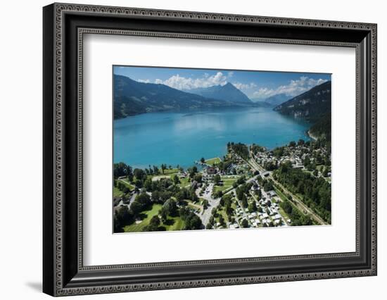 Unterseen, Thunersee, Neuhaus, Golf, Golf Hotel-Frank Fleischmann-Framed Photographic Print