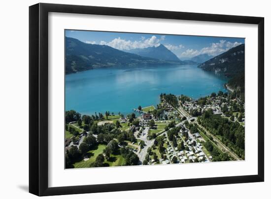 Unterseen, Thunersee, Neuhaus, Golf, Golf Hotel-Frank Fleischmann-Framed Photographic Print